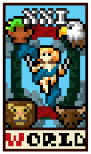 The World tarot card
